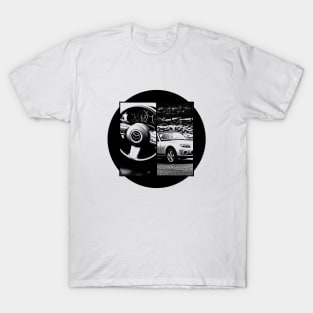 Mazda Miata MX-5 NC Black 'N White 5 T-Shirt